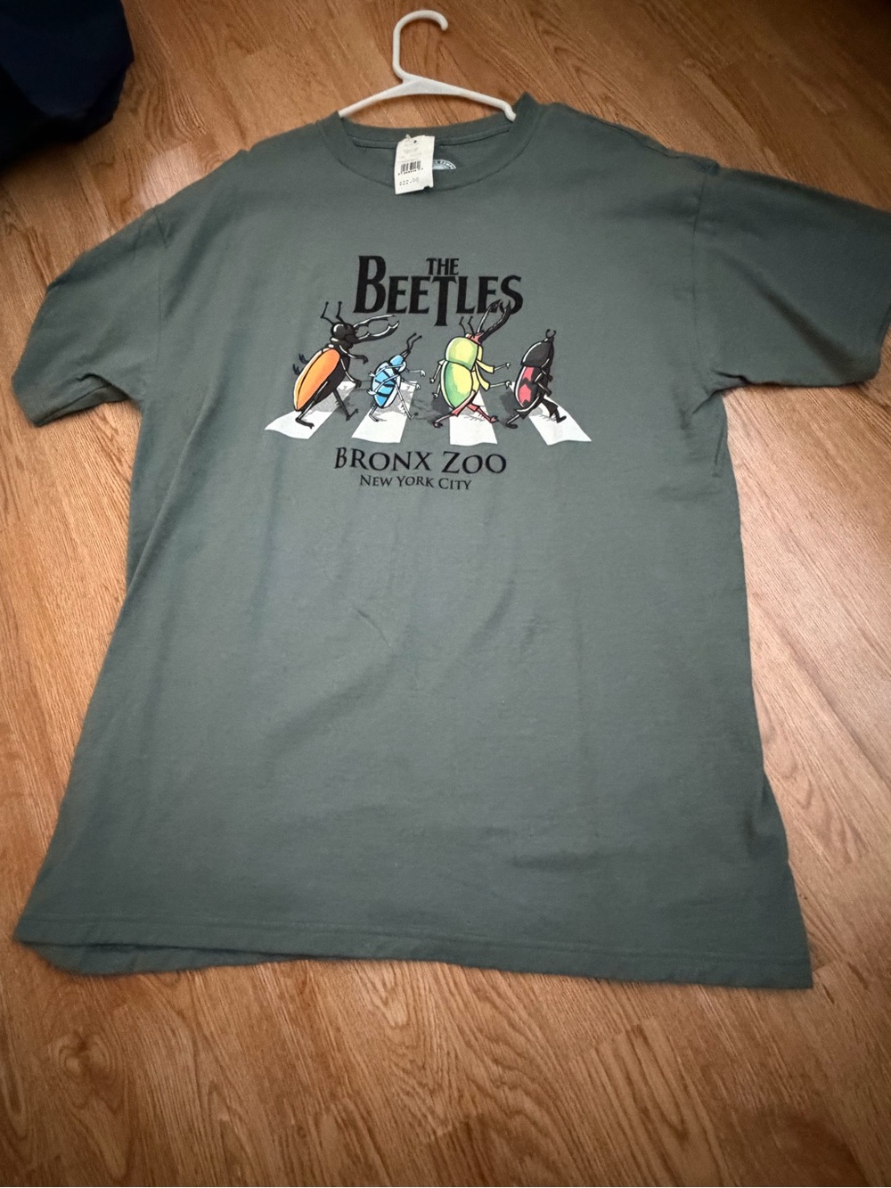 Bronx Beetles Graphic Tee - Olive